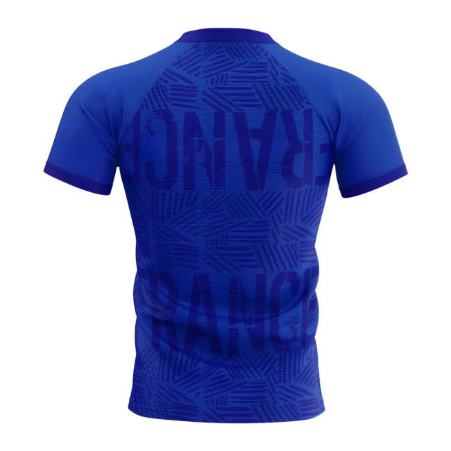 2025-2026 France Concept Home Rugby Shirt Adult Short Sleeve